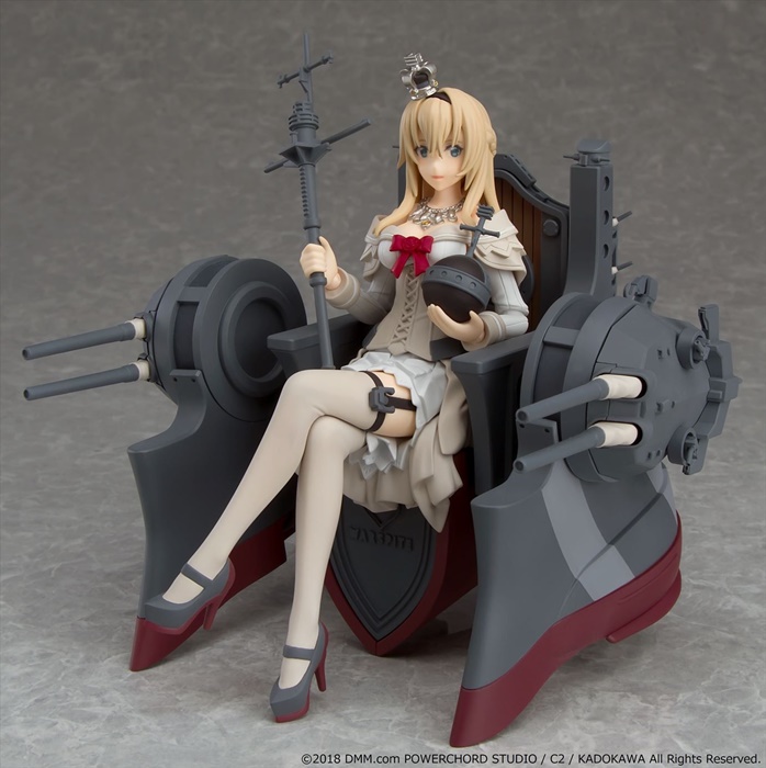 艦これ』レガリアを携える“ウォースパイト”のfigmaが登場。艤装は椅子