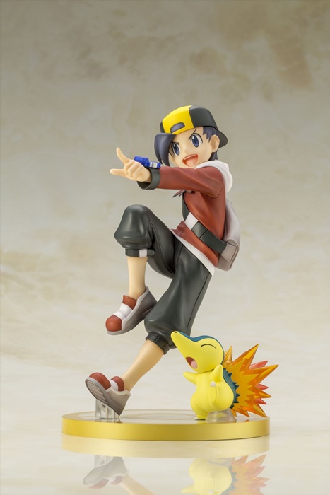 ポケモン ハートゴールド ソウルシルバー ヒビキがフィギュア化 パートナーのヒノアラシもセット Pash Plus