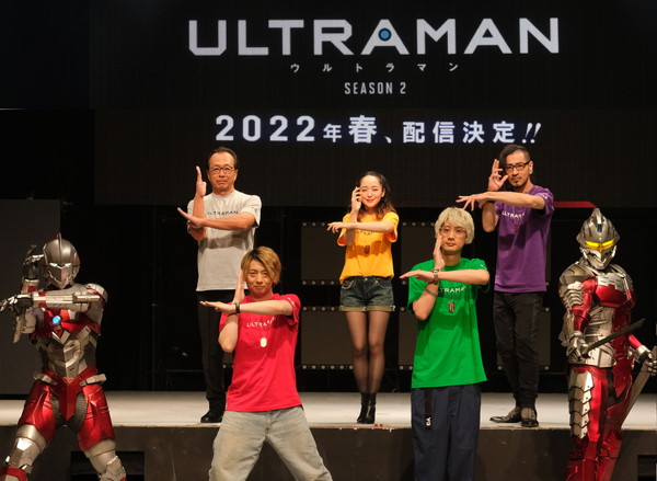 木村良平 江口拓也 潘めぐみらが登場 アニメ Ultraman シーズン２キックオフイベント開催 Pash Plus