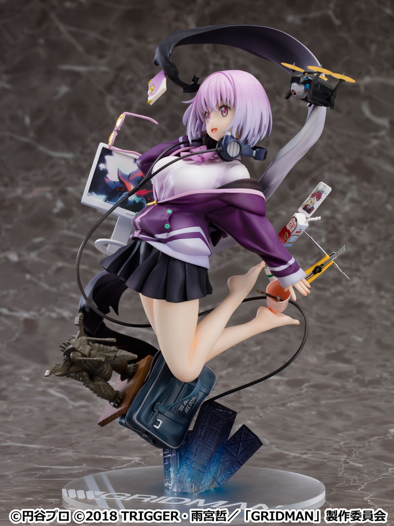 ミニスカ素足でジャンプがキュート Ssss Gridman アカネがハイクオリティなフィギュアに Pash Plus