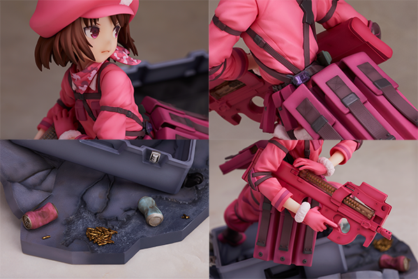 全員 スーツケースを撃てっ Ggo ピンクの悪魔 レンの凛々しい姿がフィギュアで登場 Pash Plus