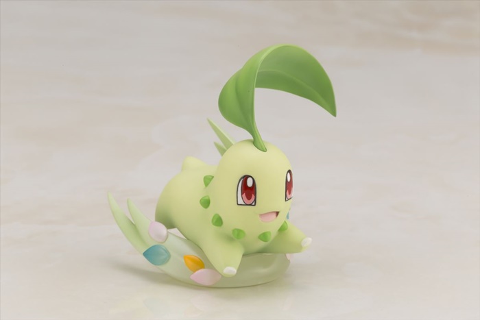 ポケモン ハートゴールド ソウルシルバー 主人公 コトネがフィギュア化 パートナーのチコリータもセット Pash Plus