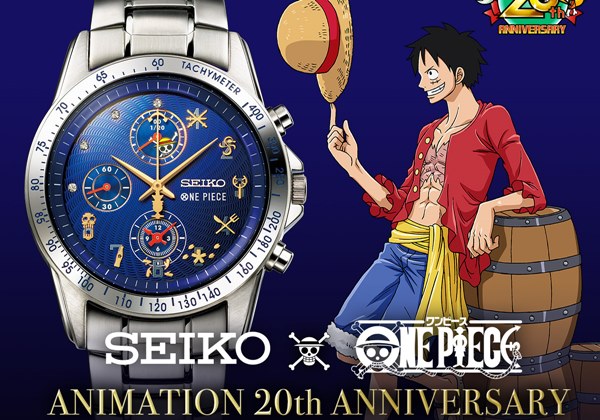 ワンピース Seiko コラボ腕時計が登場 麦わらの一味 の出会いの軌跡が文字盤に刻まれたスタイリッシュなデザイン Pash Plus