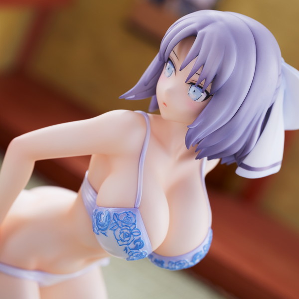 たわわな下着姿に靴下が逆に色っぽい 閃乱カグラ Newwave Gバースト 雪泉が登場 Pash Plus